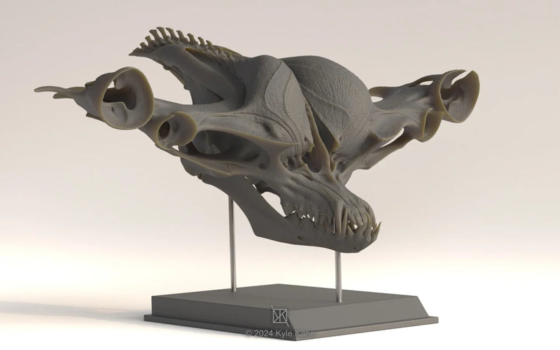 Alien Skull #2 "Bomber"