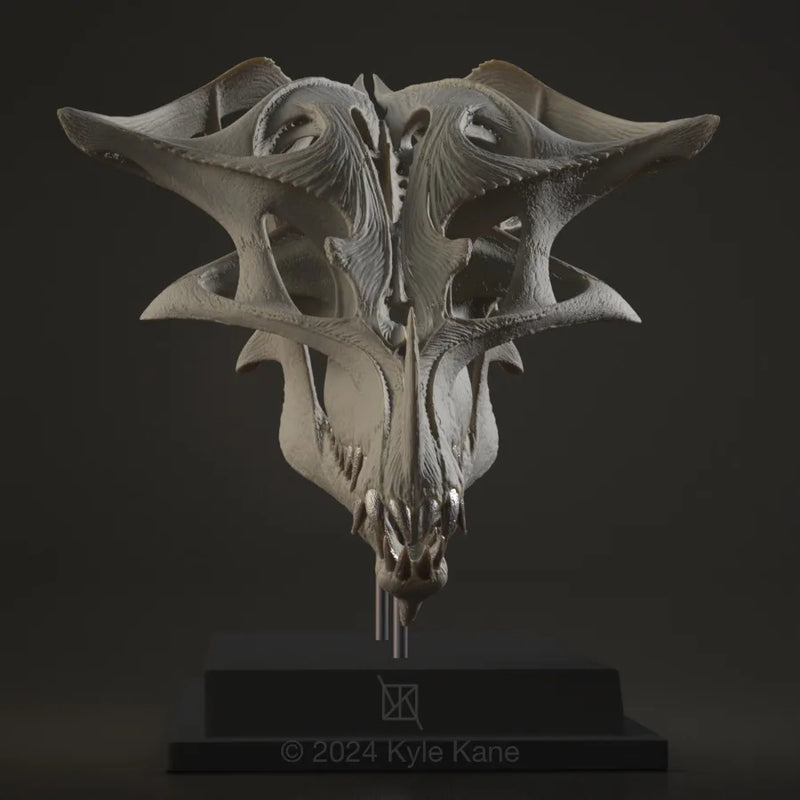 Alien Skull #3 "Dragon"
