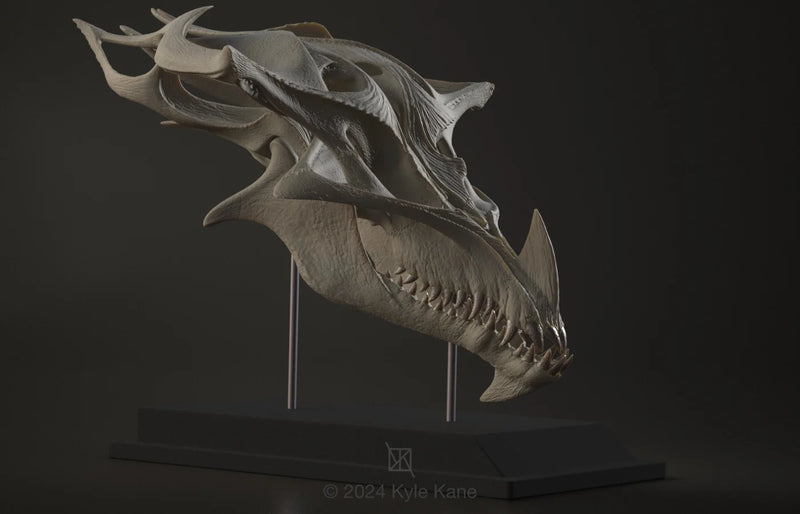 Alien Skull #3 "Dragon"