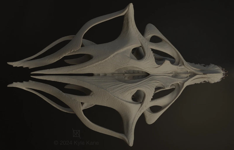 Alien Skull #3 "Dragon"