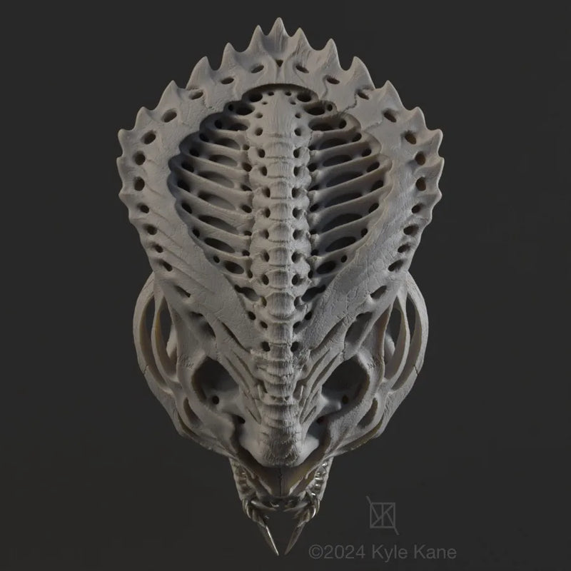 Alien Skull #4 "Bug"